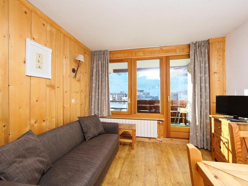 Ski verhuur Appartement 2 kamers 6 personen (13) - Le Curling A - Tignes - Woonkamer