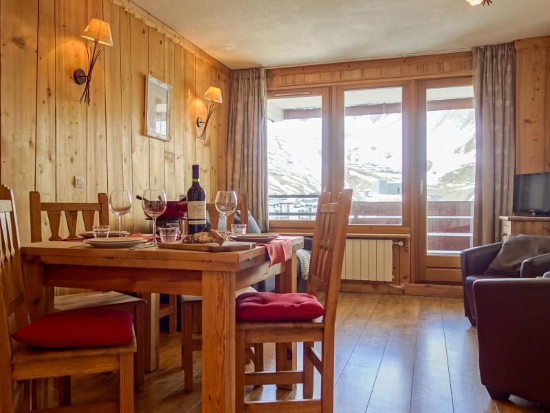 Ski verhuur Appartement 2 kamers 6 personen (13) - Le Curling A - Tignes - Woonkamer