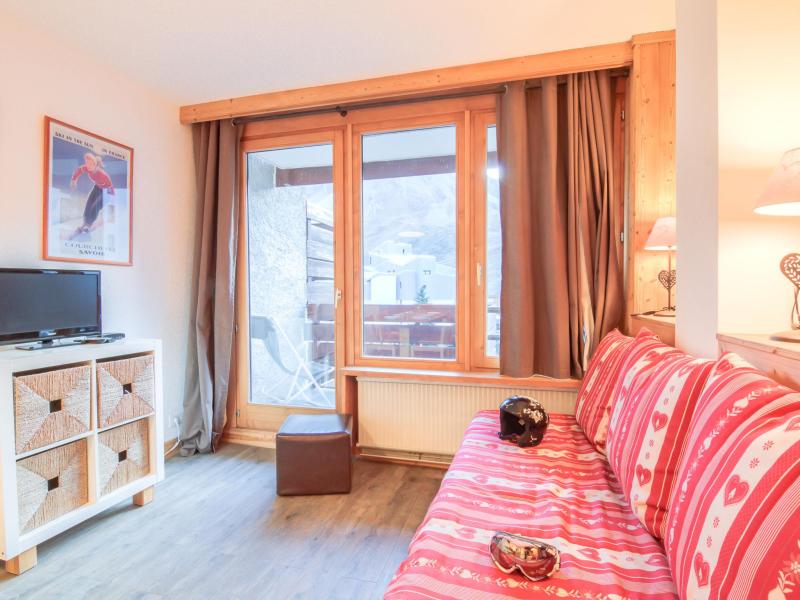 Ski verhuur Appartement 2 kamers 6 personen (2) - Le Curling A - Tignes - Woonkamer