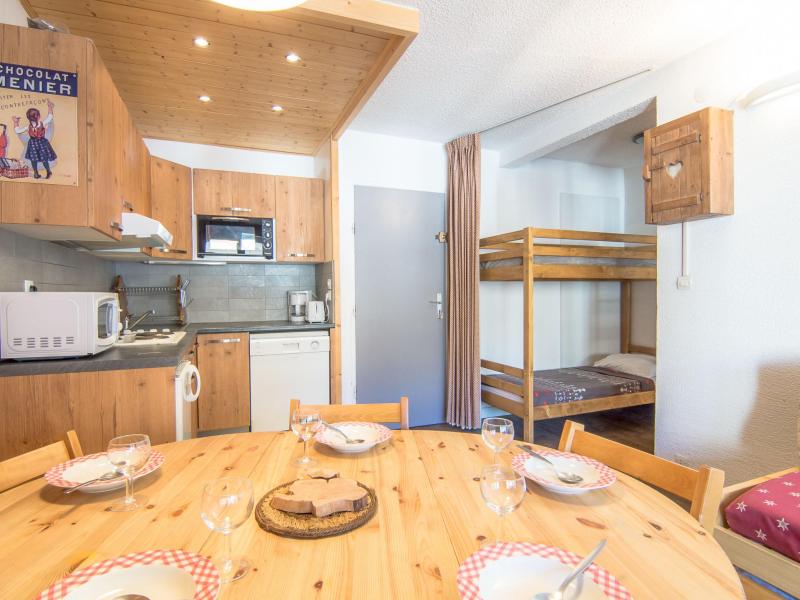 Ski verhuur Appartement 2 kamers 6 personen (8) - Le Curling A - Tignes - Woonkamer