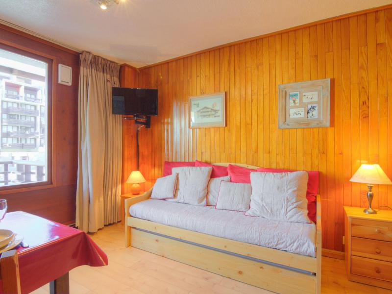 Rent in ski resort 1 room apartment 4 people (36) - Le Curling B - Tignes - Living room