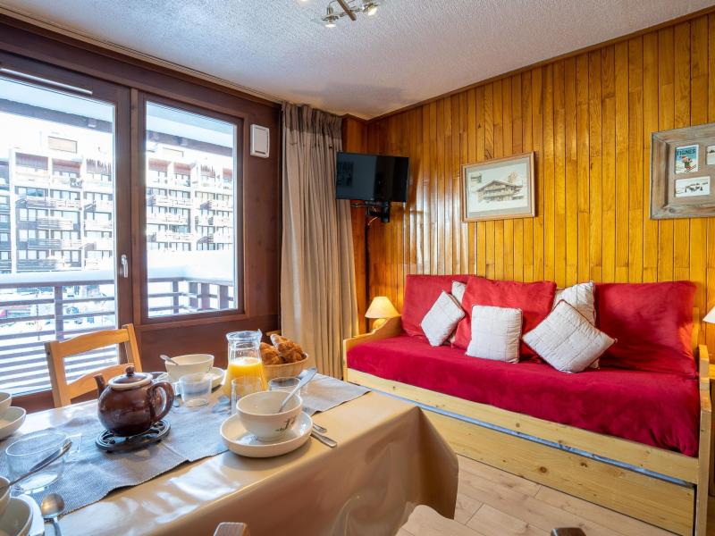 Rent in ski resort 1 room apartment 4 people (36) - Le Curling B - Tignes - Living room