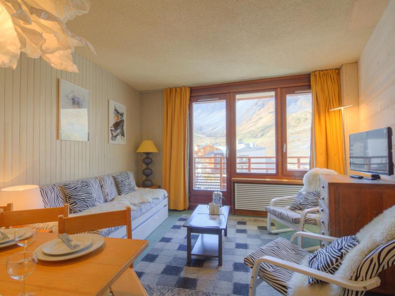 Rent in ski resort 2 room apartment 6 people (27) - Le Curling B - Tignes - Living room