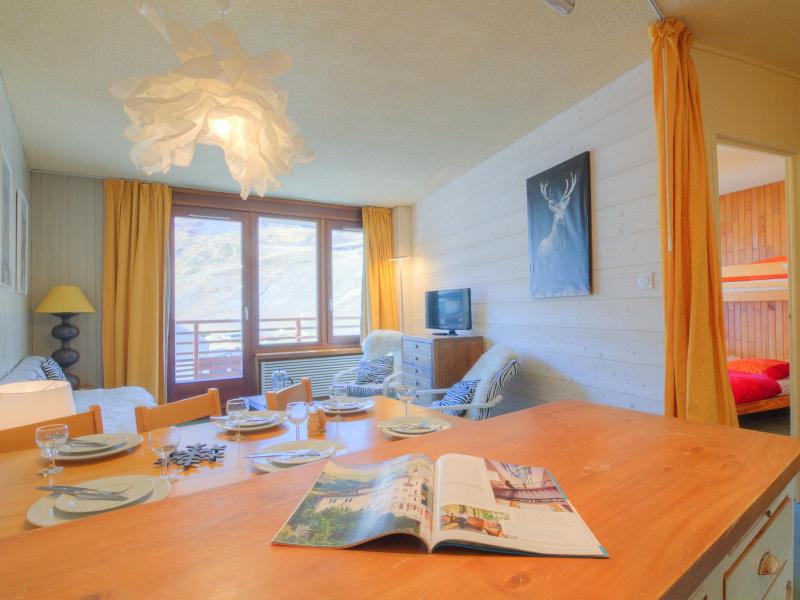 Ski verhuur Appartement 2 kamers 6 personen (27) - Le Curling B - Tignes - Woonkamer