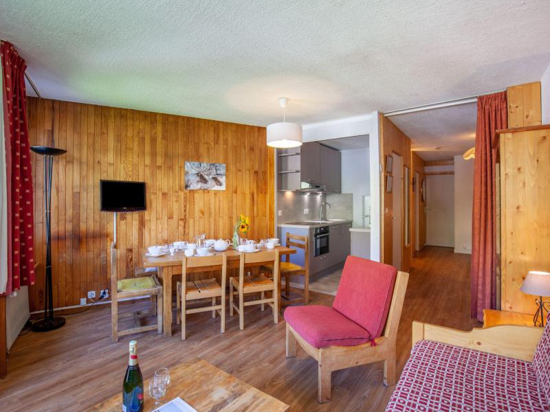 Ski verhuur Appartement 3 kamers 8 personen (40) - Le Curling B - Tignes - Woonkamer