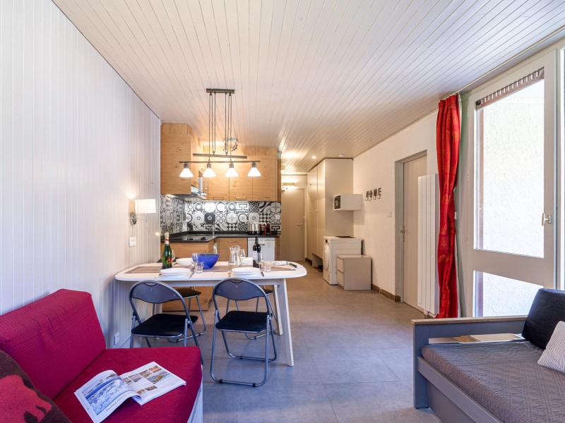 Ski verhuur Appartement 2 kamers 4 personen (6) - Le Grand Pré - Tignes - Woonkamer