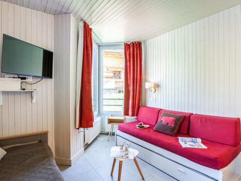 Ski verhuur Appartement 2 kamers 4 personen (6) - Le Grand Pré - Tignes - Woonkamer