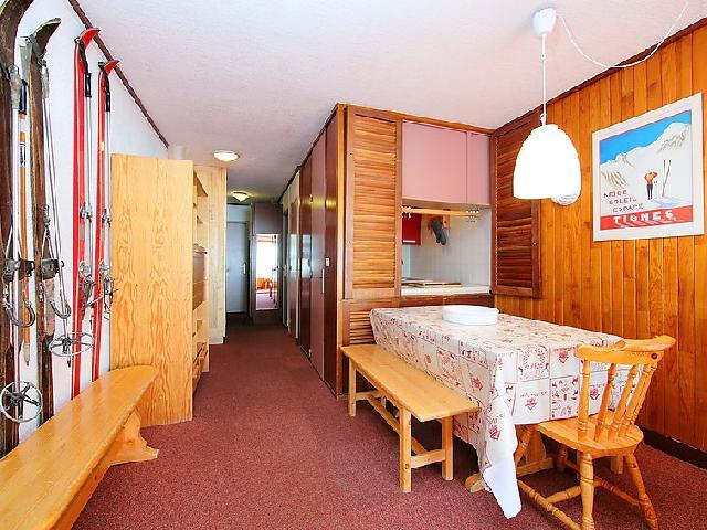Skiverleih 2-Zimmer-Appartment für 4 Personen (12) - Le Grand Tichot A et B - Tignes - Wohnzimmer