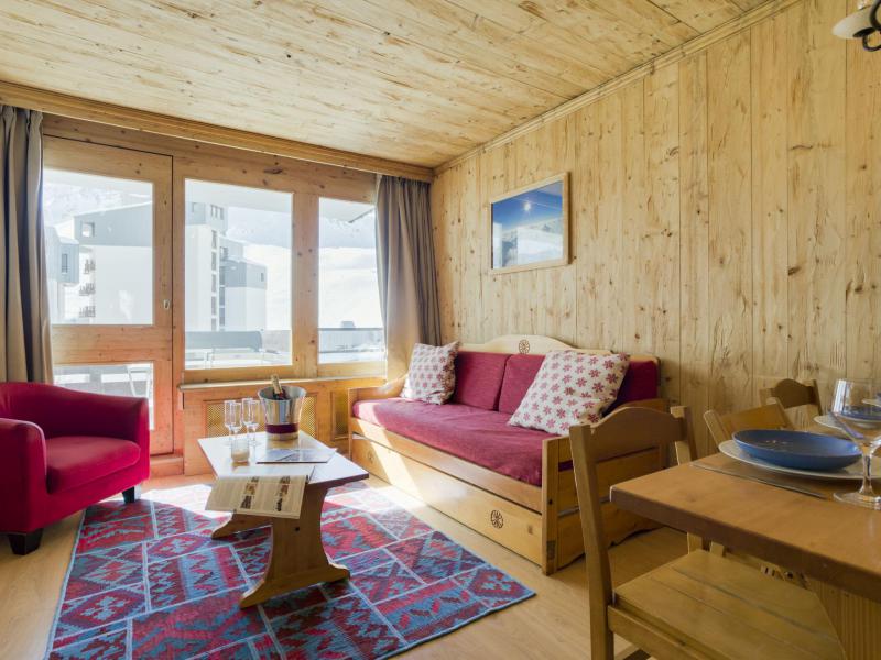 Skiverleih 3-Zimmer-Appartment für 8 Personen (5) - Le Grand Tichot A et B - Tignes - Wohnzimmer