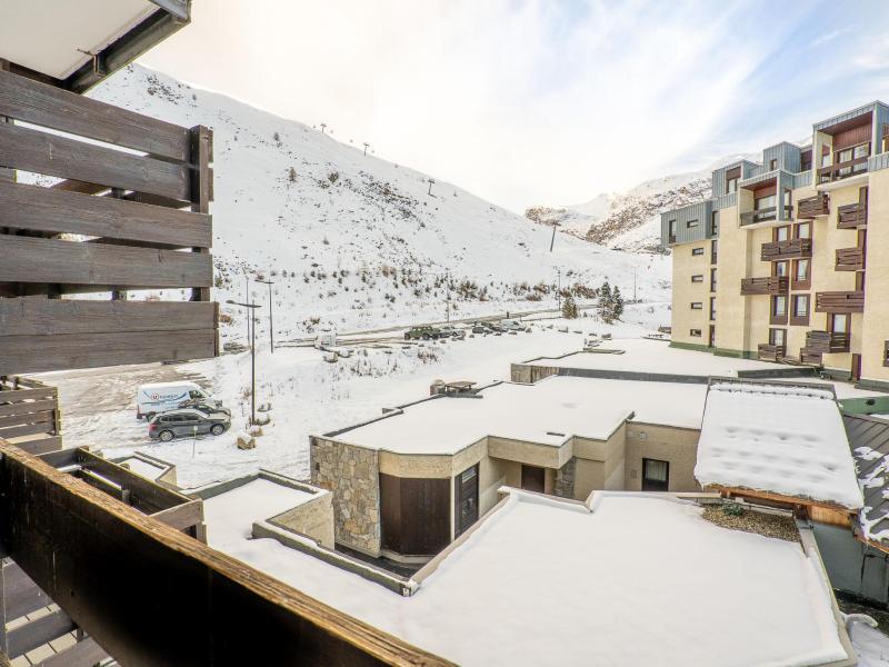 Location au ski Appartement 2 pièces 4 personnes (12) - Le Grand Tichot A et B - Tignes - Extérieur hiver