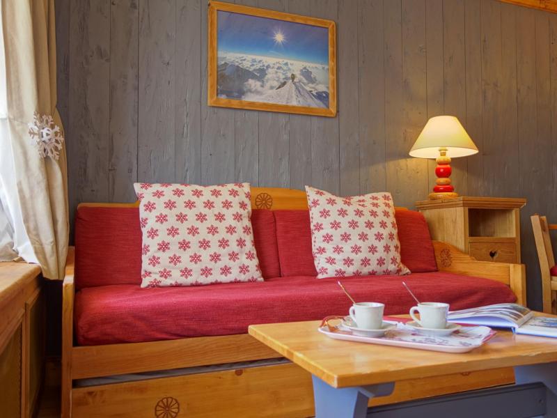 Ski verhuur Appartement 3 kamers 8 personen (5) - Le Grand Tichot A et B - Tignes - Woonkamer