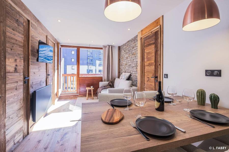 Skiverleih 2-Zimmer-Holzhütte für 4 Personen (1302) - Le Hameau du Borsat 1&2 - Tignes - Küche