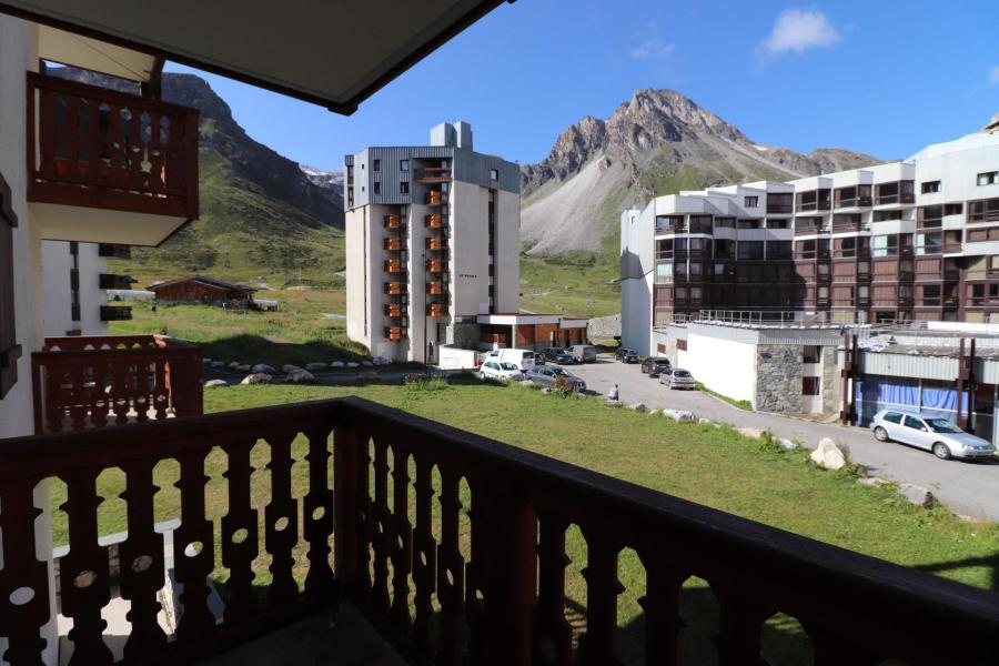 Rent in ski resort Studio cabin 4 people (1103) - Le Hameau du Borsat 1&2 - Tignes - Balcony