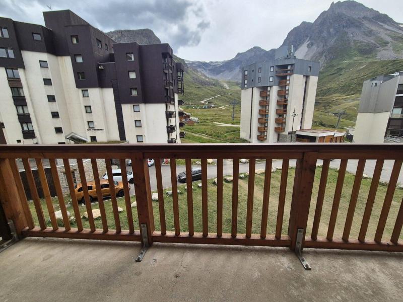 Rent in ski resort Studio cabin 4 people (1301) - Le Hameau du Borsat 1&2 - Tignes - Balcony