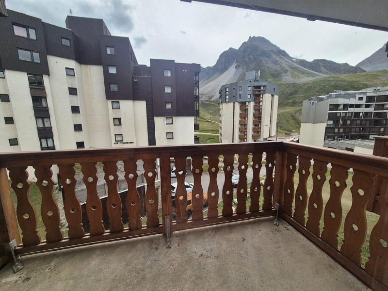 Rent in ski resort Studio cabin 4 people (2301) - Le Hameau du Borsat 1&2 - Tignes - Balcony