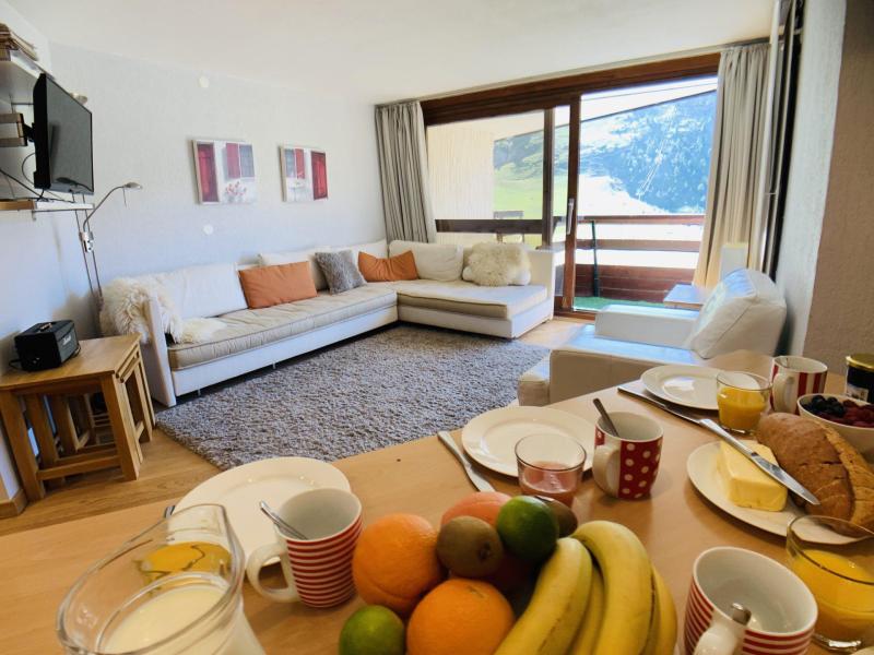 Skiverleih 4-Zimmer-Appartment für 6 Personen (801) - Le Palafour - Tignes - Wohnzimmer