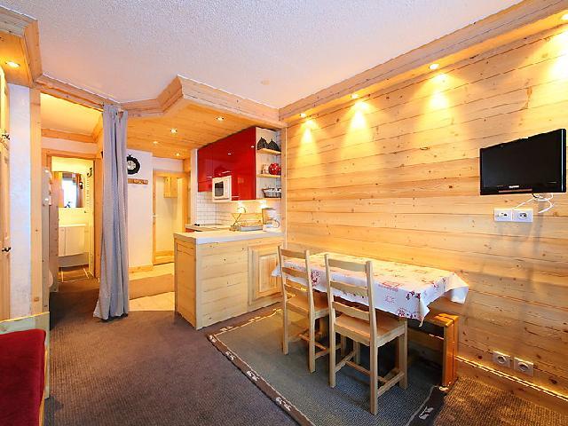 Rent in ski resort 1 room apartment 4 people (5) - Le Pramecou - Tignes - Living room
