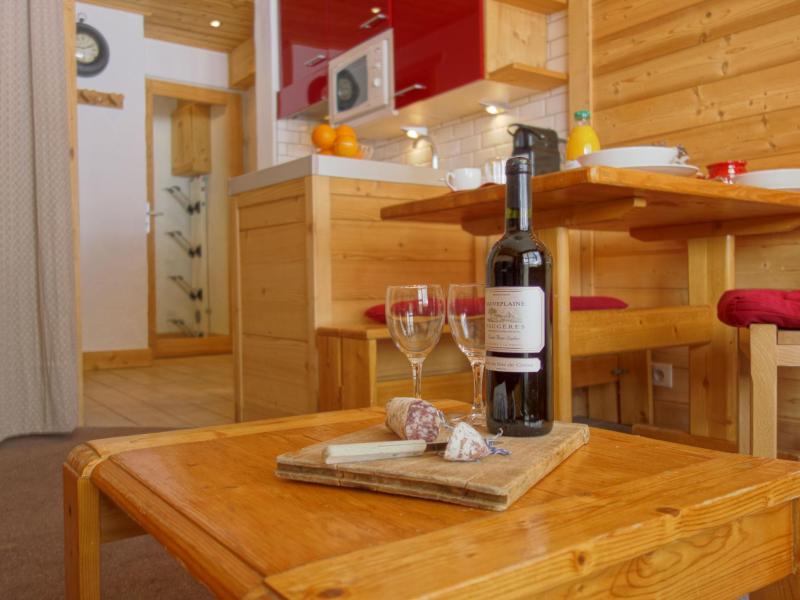 Ski verhuur Appartement 1 kamers 4 personen (5) - Le Pramecou - Tignes - Woonkamer