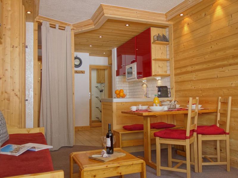 Ski verhuur Appartement 1 kamers 4 personen (5) - Le Pramecou - Tignes - Woonkamer