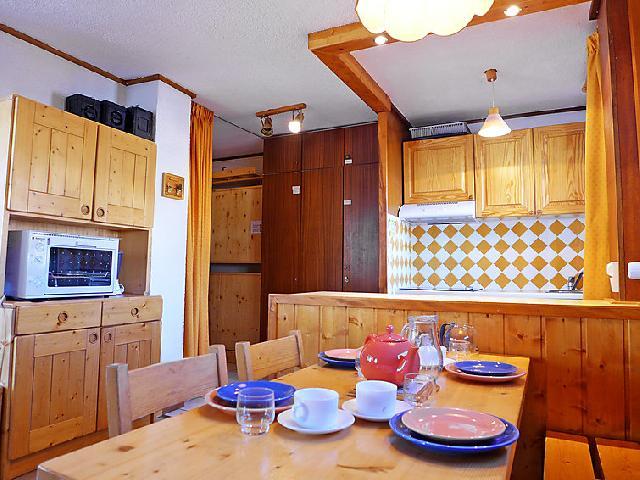 Ski verhuur Appartement 2 kamers 6 personen (3) - Le Pramecou - Tignes - Woonkamer