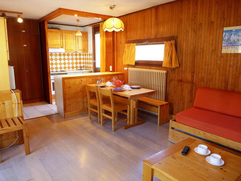 Ski verhuur Appartement 2 kamers 6 personen (3) - Le Pramecou - Tignes - Woonkamer