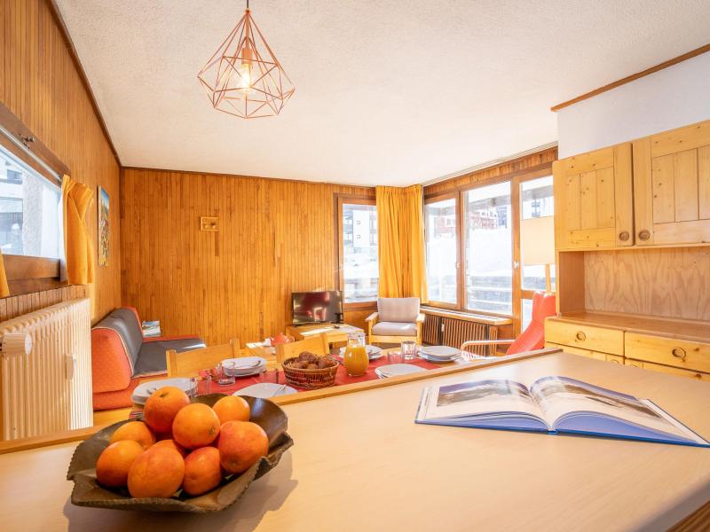 Ski verhuur Appartement 2 kamers 6 personen (3) - Le Pramecou - Tignes - Woonkamer