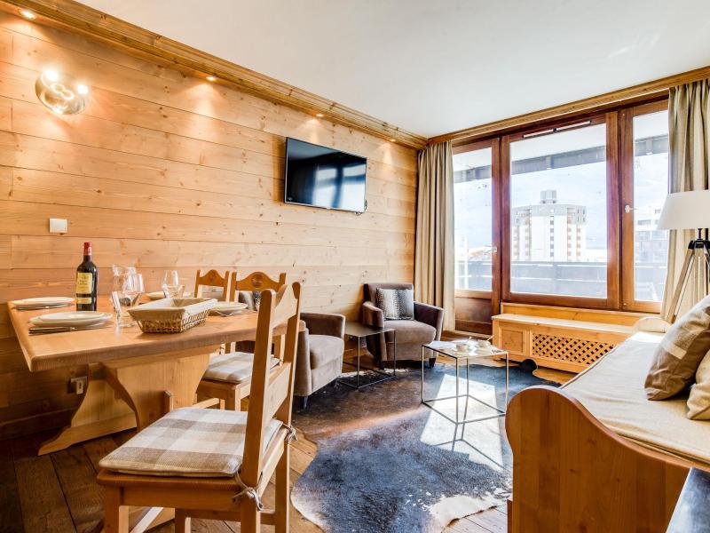 Skiverleih 3-Zimmer-Appartment für 6 Personen (10) - Le Prariond - Tignes - Wohnzimmer