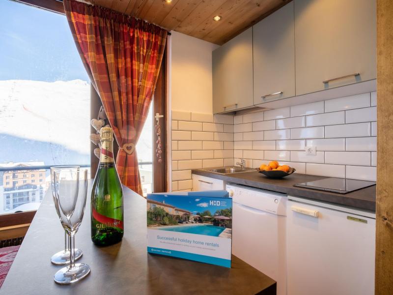 Wynajem na narty Apartament 2 pokojowy 6 osób (12) - Le Prariond - Tignes - Aneks kuchenny