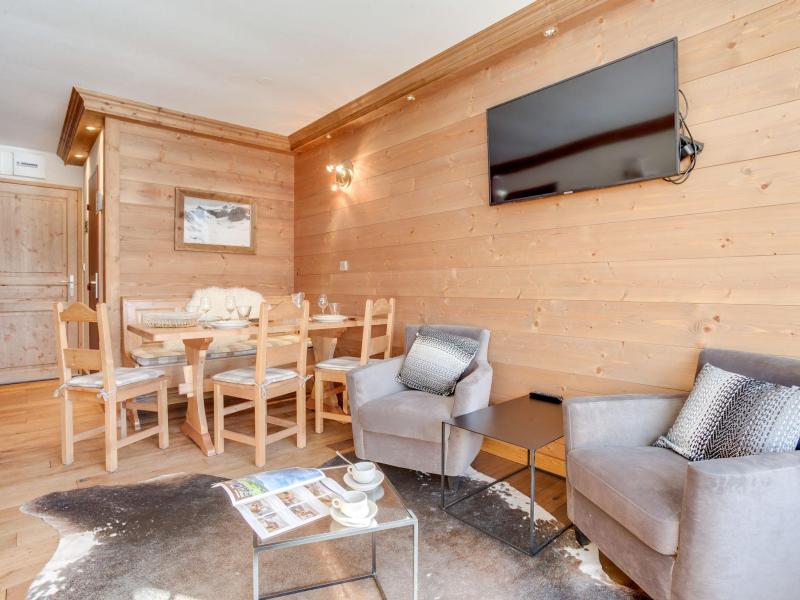 Wynajem na narty Apartament 3 pokojowy 6 osób (10) - Le Prariond - Tignes - Pokój gościnny