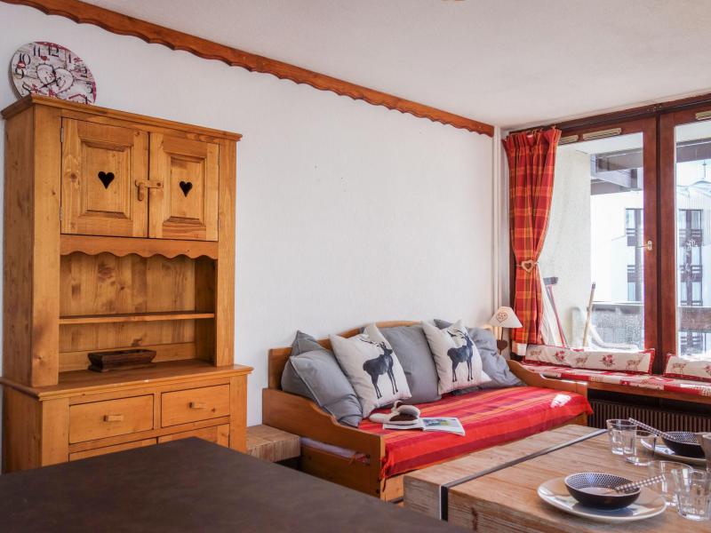 Ski verhuur Appartement 2 kamers 6 personen (12) - Le Prariond - Tignes - Woonkamer