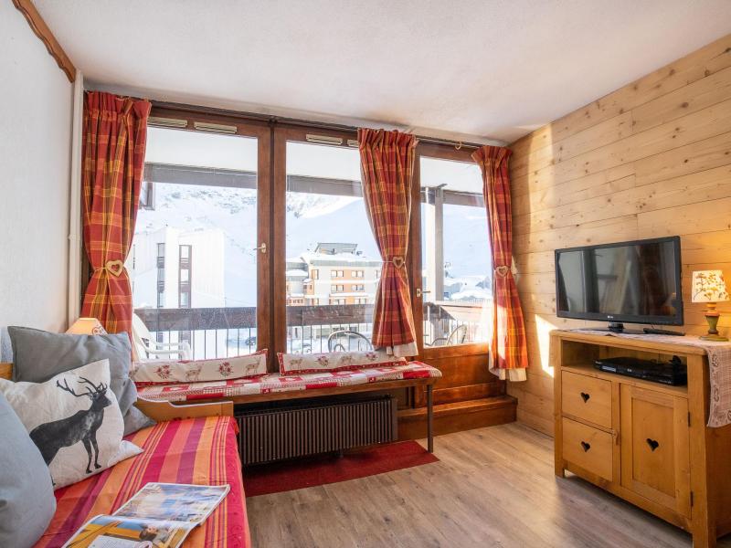 Ski verhuur Appartement 2 kamers 6 personen (12) - Le Prariond - Tignes - Woonkamer