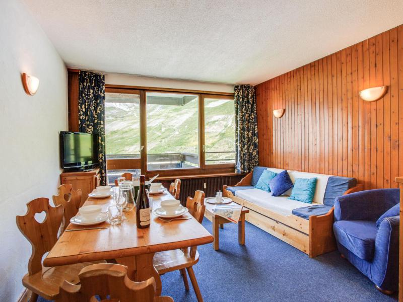 Rent in ski resort 2 room apartment 6 people (5) - Le Schuss - Tignes - Living room