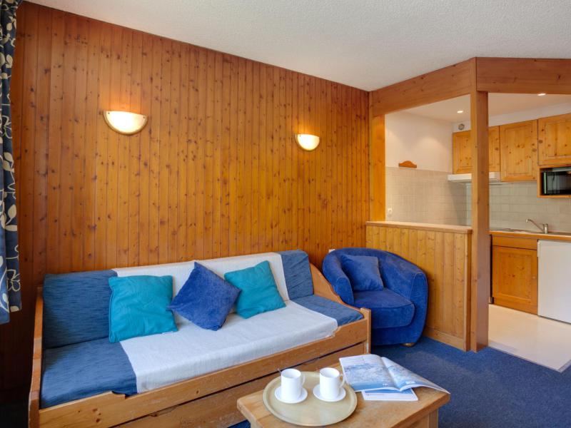 Ski verhuur Appartement 2 kamers 6 personen (5) - Le Schuss - Tignes - Woonkamer