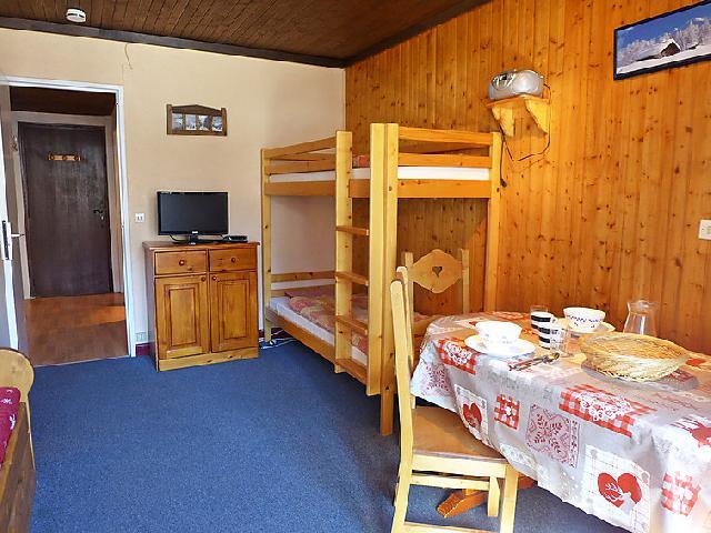 Rent in ski resort 1 room apartment 4 people (2) - Le Sefcotel - Tignes - Living room