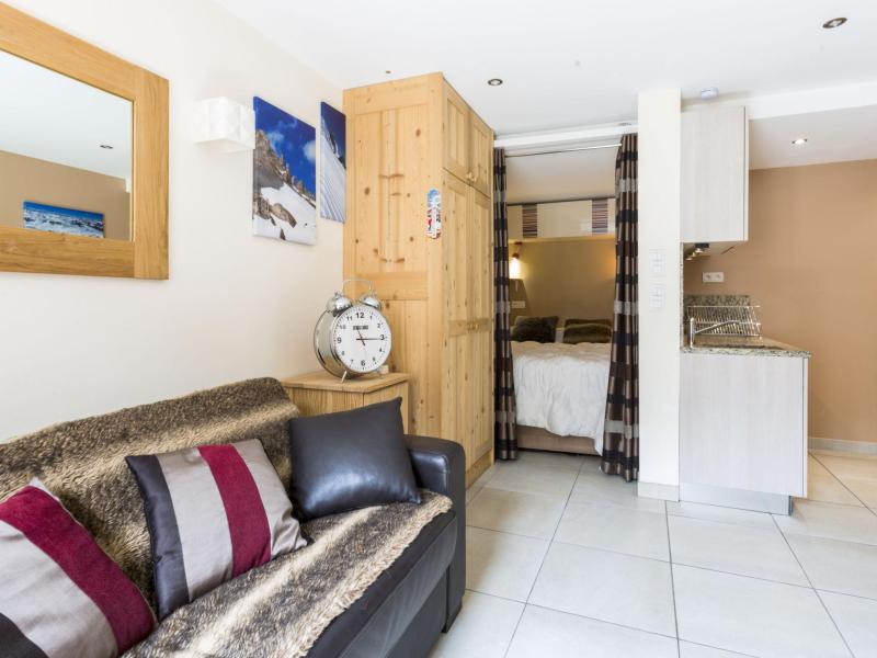 Ski verhuur Appartement 1 kamers 4 personen (22) - Le Sefcotel - Tignes - Woonkamer