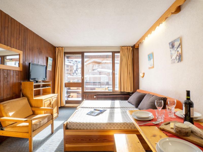 Skiverleih 1-Zimmer-Appartment für 4 Personen (3) - Le Slalom - Tignes - Wohnzimmer