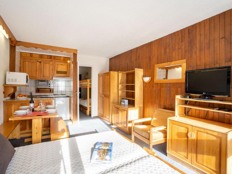 Skiverleih 1-Zimmer-Appartment für 4 Personen (3) - Le Slalom - Tignes - Wohnzimmer