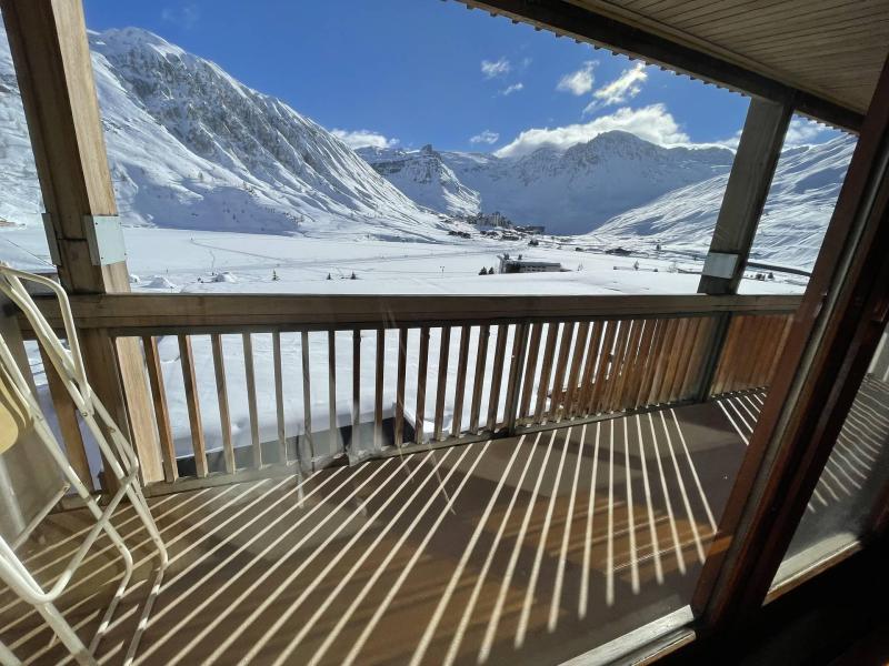 Skiverleih 2-Zimmer-Holzhütte für 4 Personen (B32) - LE SOLEIL - Tignes - Balkon