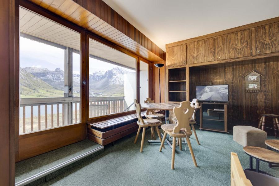 Skiverleih 2-Zimmer-Holzhütte für 4 Personen (B32) - LE SOLEIL - Tignes - Wohnzimmer