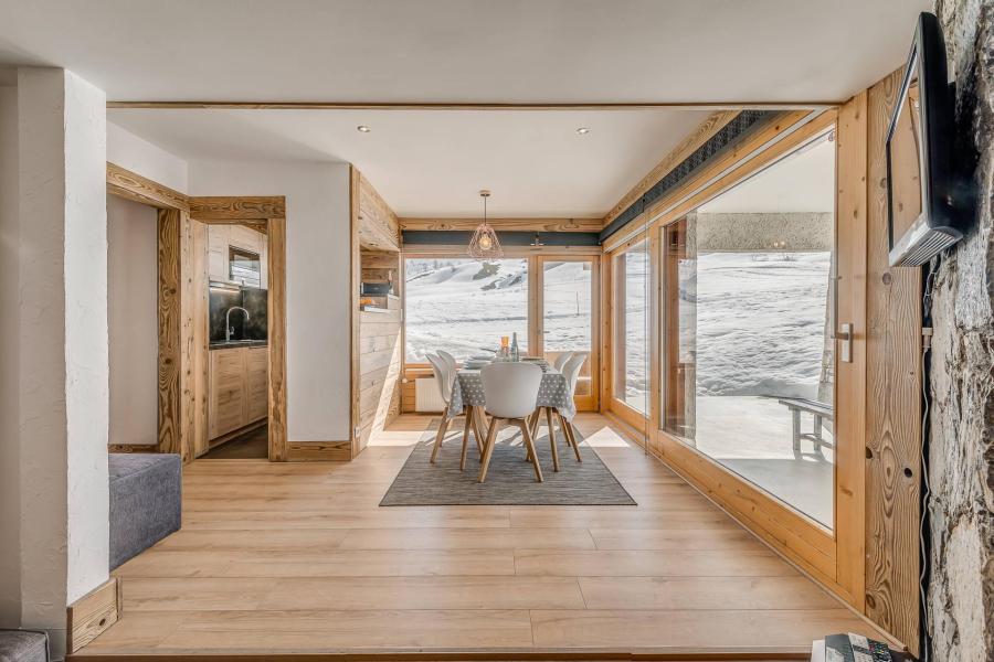 Skiverleih 2-Zimmer-Berghütte für 5 Personen (6P) - Les Chalets du Golf - Tignes - Wohnzimmer