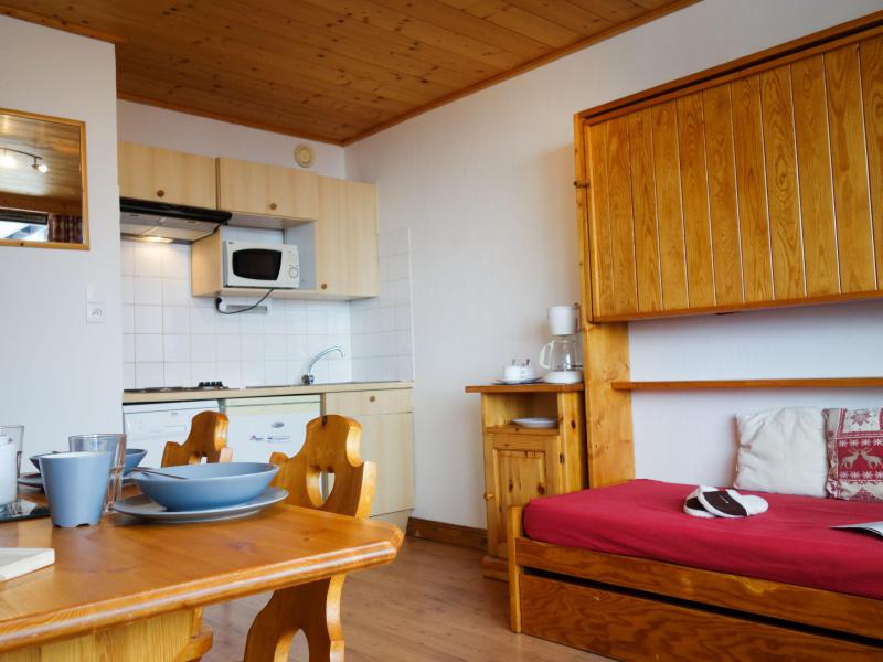 Skiverleih 1-Zimmer-Appartment für 2 Personen (3) - Les Genepis - Tignes - Wohnzimmer