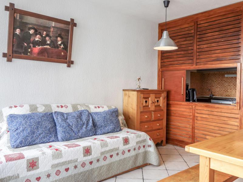 Ski verhuur Appartement 2 kamers 4 personen (4) - Les Grandes Platières I et II - Tignes - Woonkamer