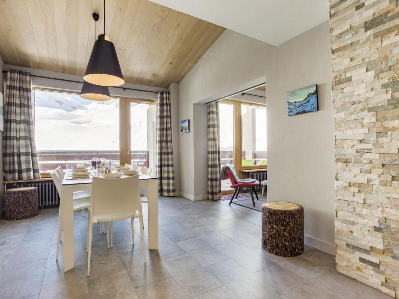 Rent in ski resort 5 room apartment 8 people (21) - Les Hauts du Val Claret - Tignes - Living room