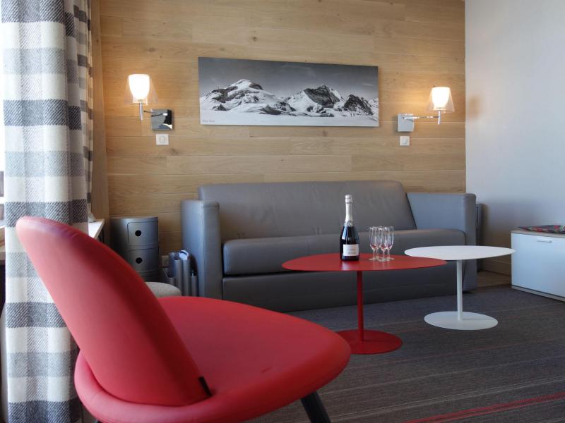 Ski verhuur Appartement 5 kamers 8 personen (21) - Les Hauts du Val Claret - Tignes - Woonkamer