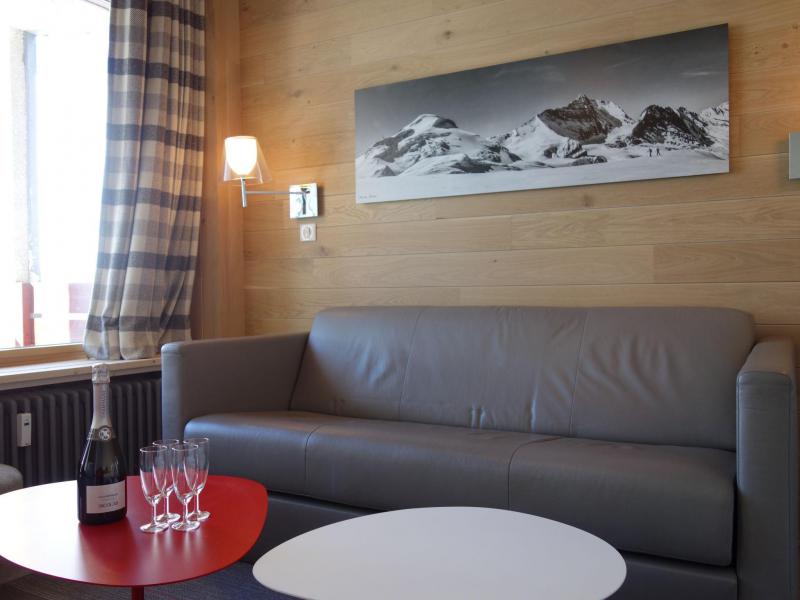 Ski verhuur Appartement 5 kamers 8 personen (21) - Les Hauts du Val Claret - Tignes - Woonkamer