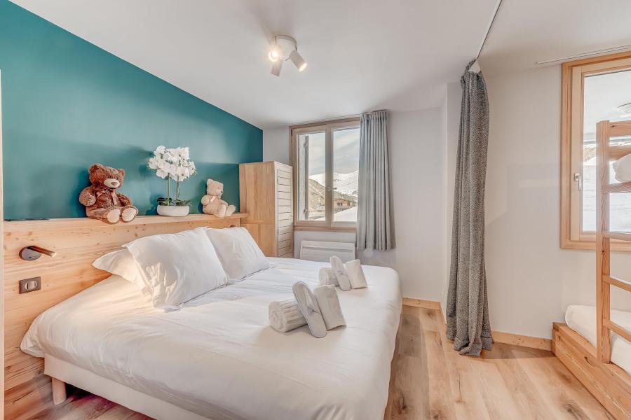 Skiverleih 4 Zimmer Maisonettewohnung für 8 Personen (2AP) - Les Rives - Tignes - Schlafzimmer