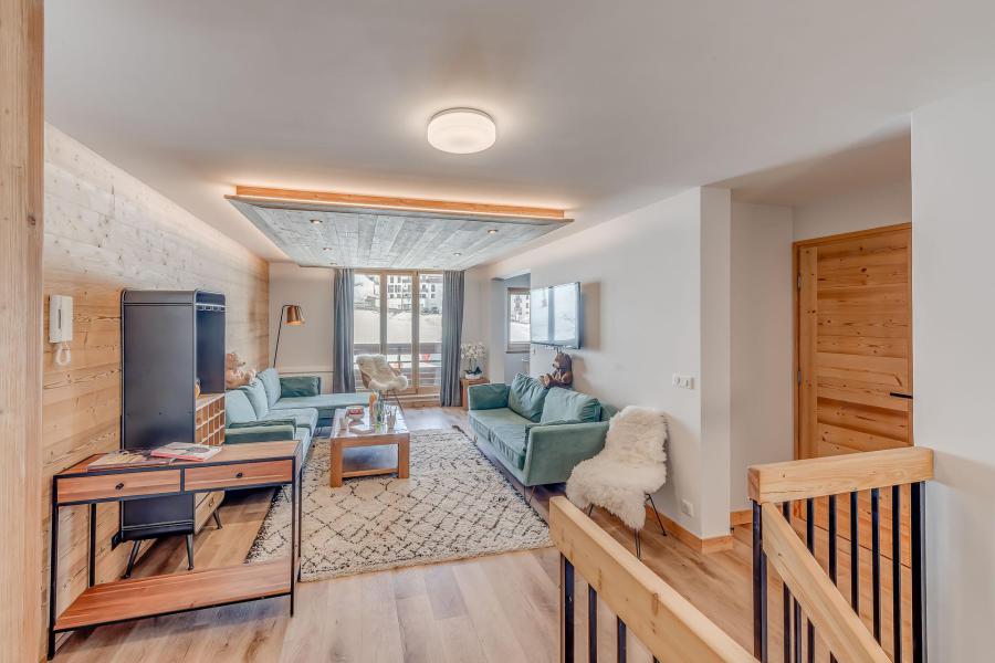 Ski verhuur Appartement duplex 4 kamers 8 personen (2AP) - Les Rives - Tignes - Woonkamer