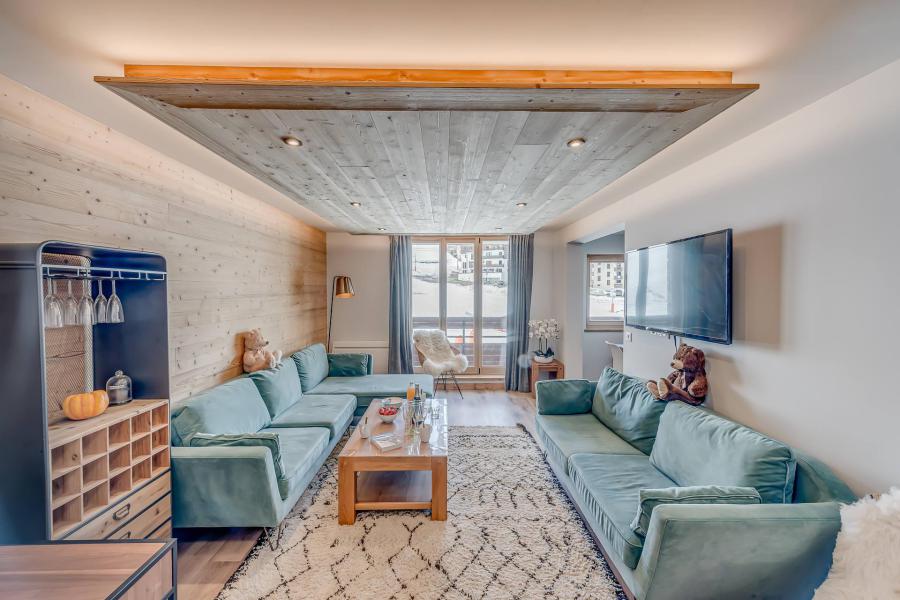 Ski verhuur Appartement duplex 4 kamers 8 personen (2AP) - Les Rives - Tignes - Woonkamer