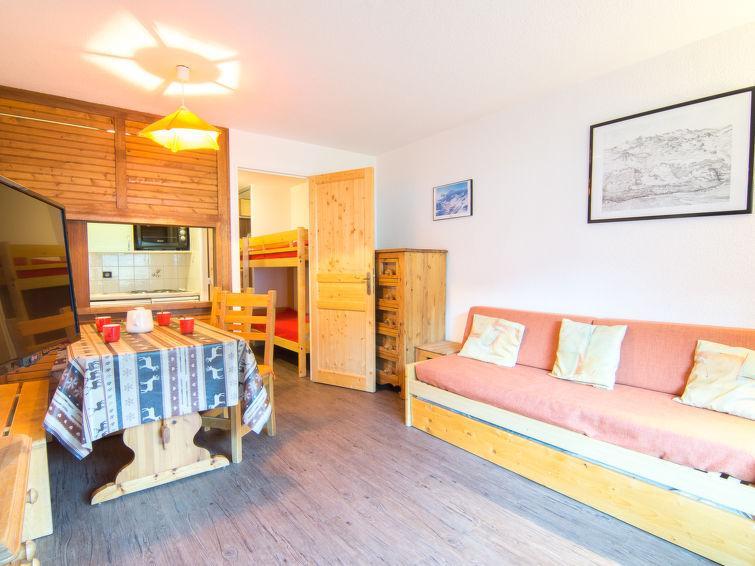 Skiverleih 1-Zimmer-Appartment für 4 Personen (2) - Les Tommeuses - Tignes - Wohnzimmer