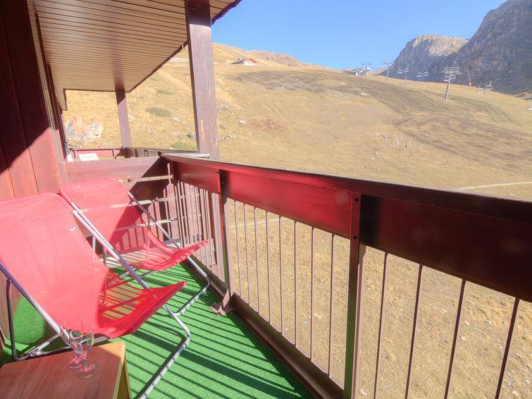 Skiverleih 1-Zimmer-Appartment für 4 Personen (31) - Les Tommeuses - Tignes - Terrasse